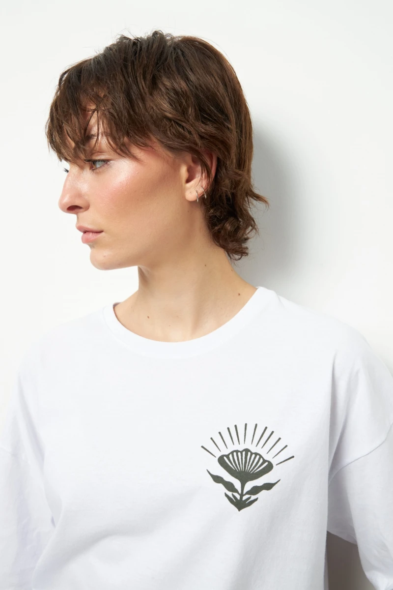 REMERA POLES Blanco
