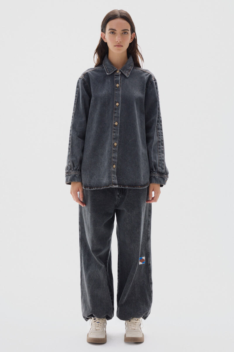 Camisa Noble Denim Soft Stone