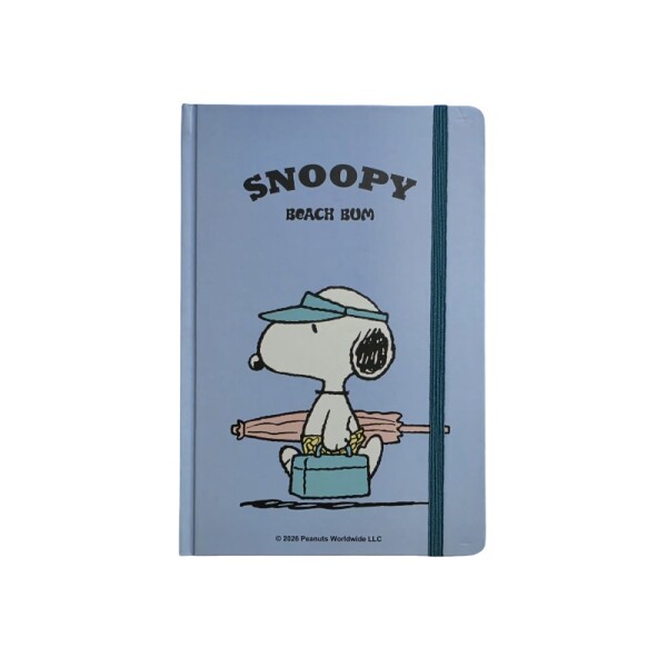 Cuaderno Snoopy celeste