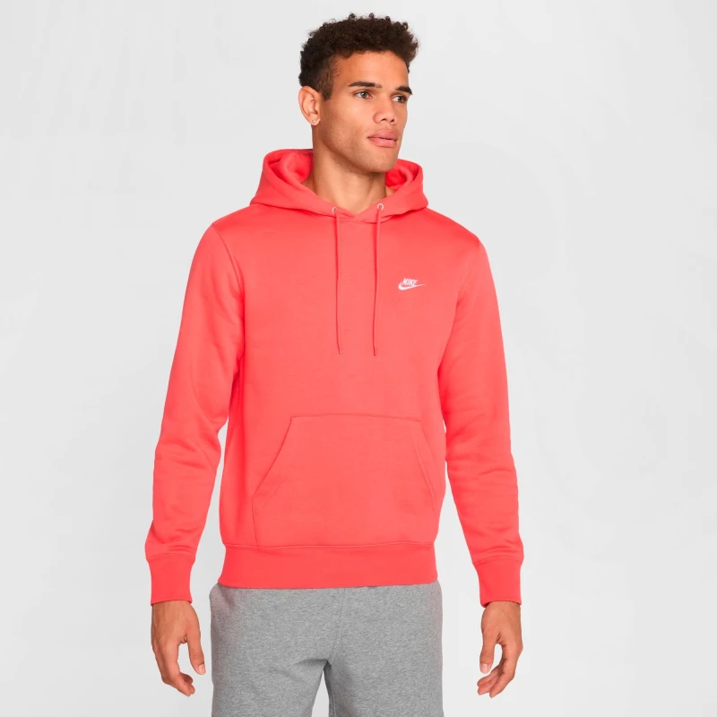Abrigo Nike Club de Hombre Rosado