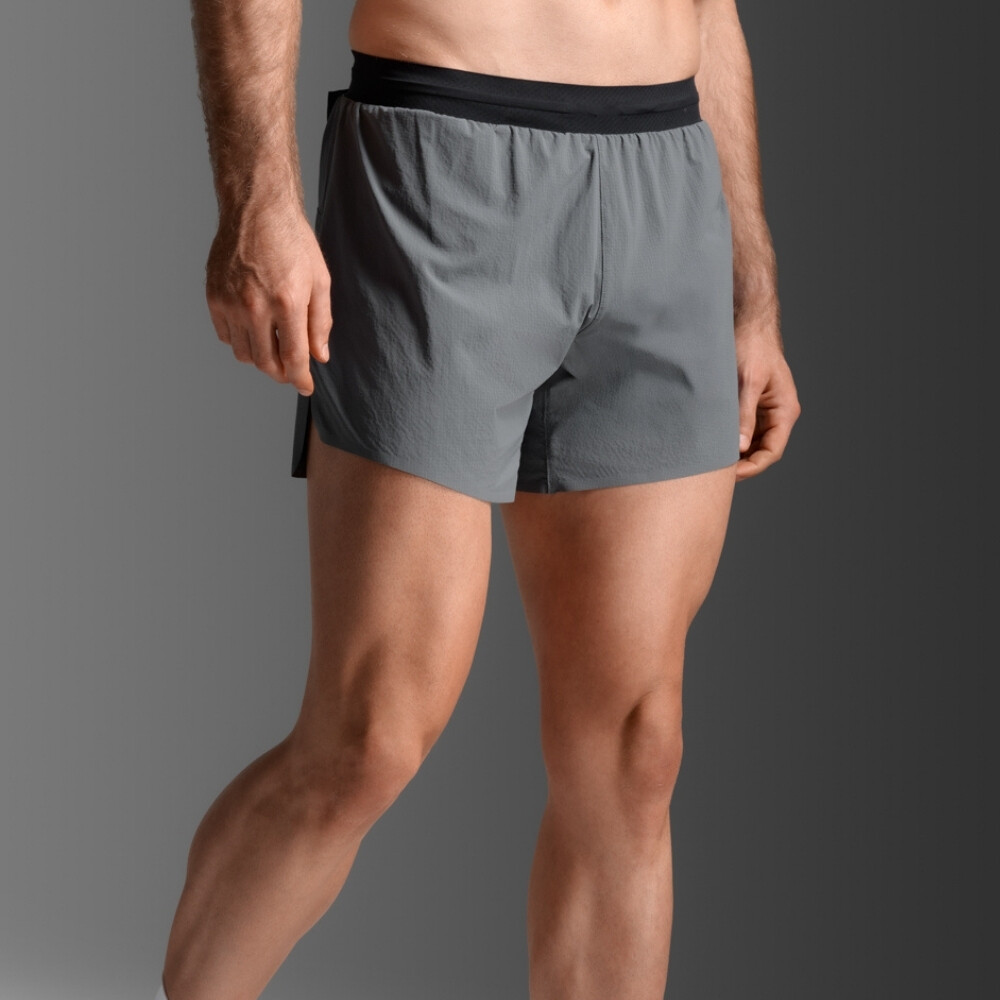 Short Running Light Speed Stash 5 Inch Short Hombre Turbulence/black Reflective