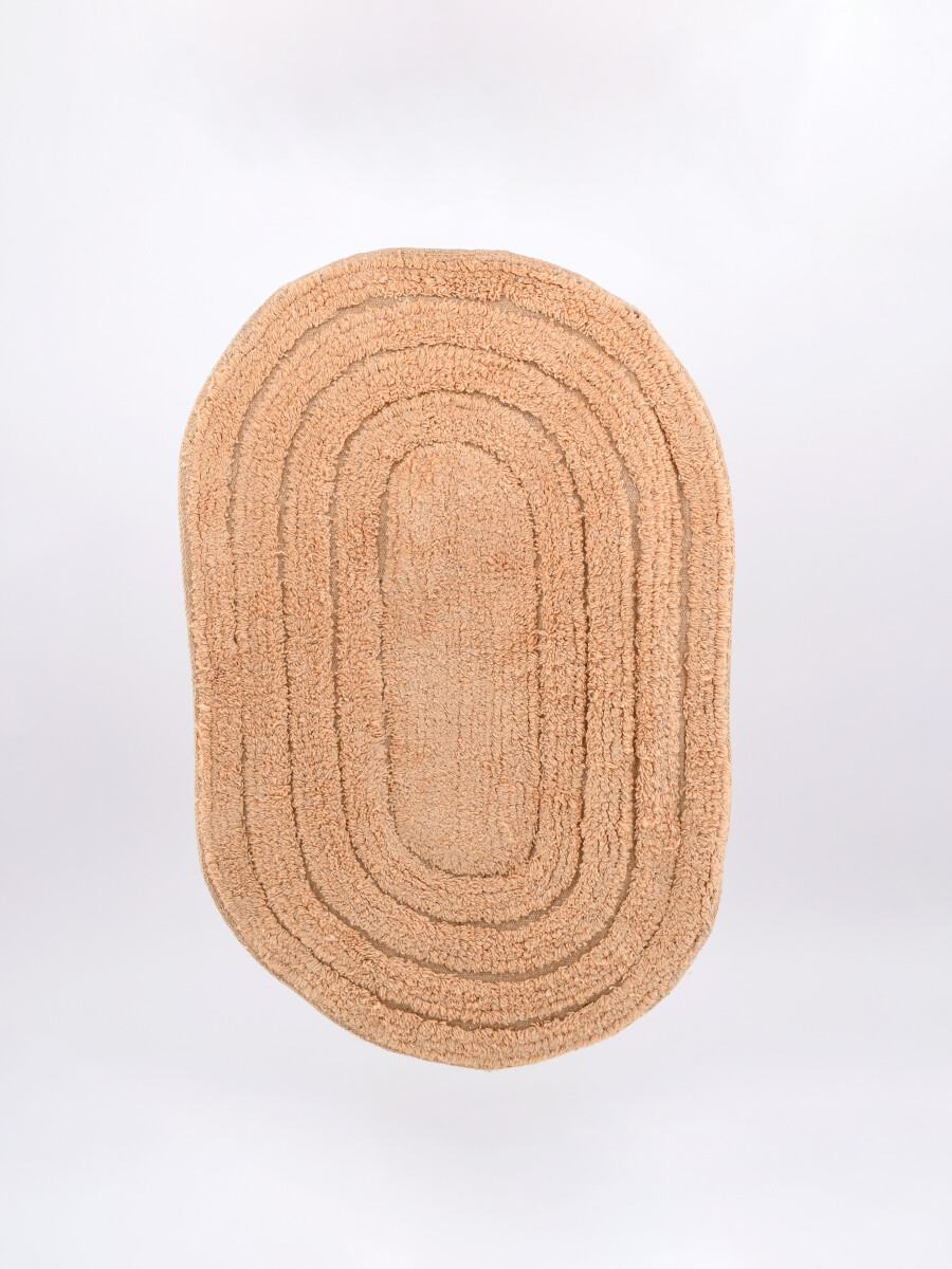 ALFOMBRA DE BAÑO - BEIGE 