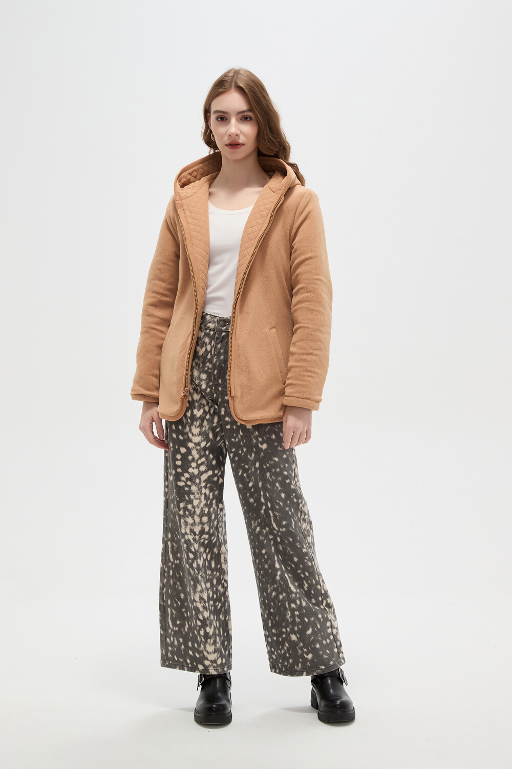 Campera Marte Beige Oscuro