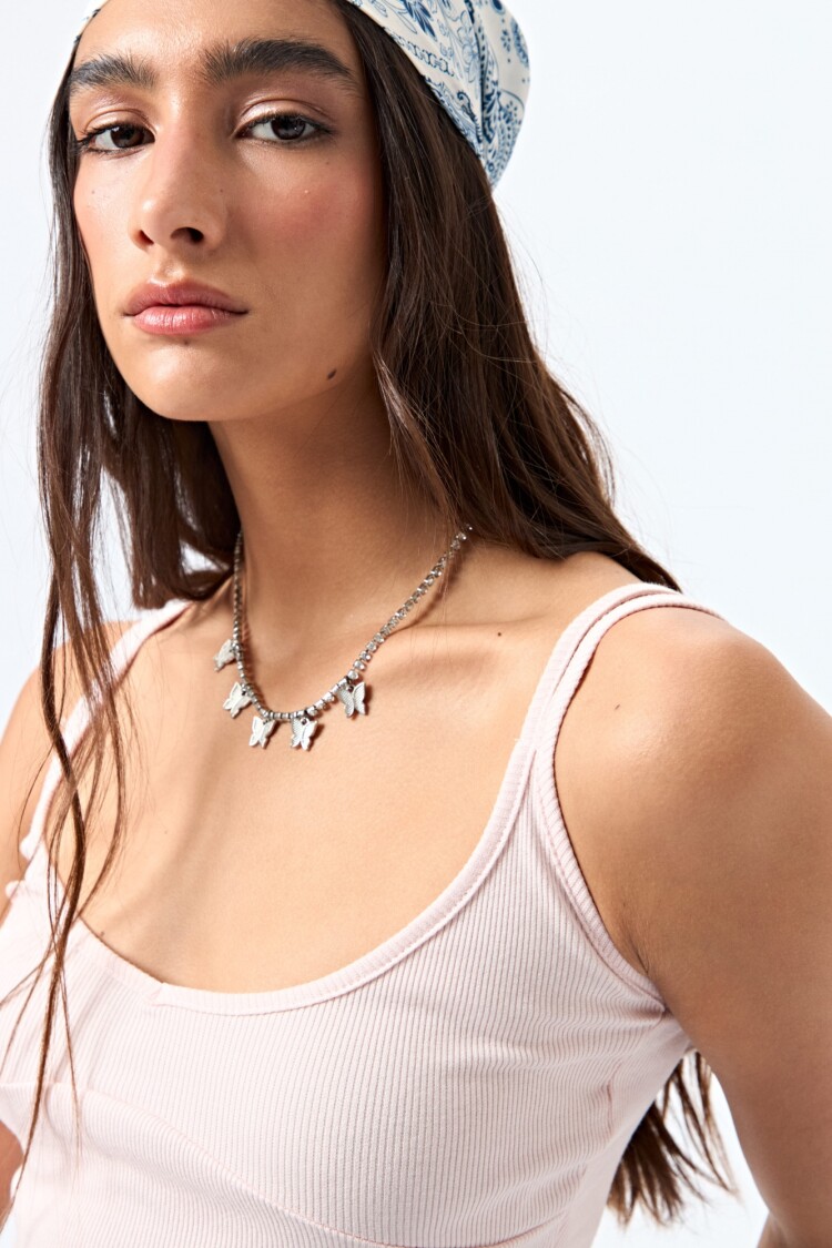 TOP ARCADE Rosa Bebé