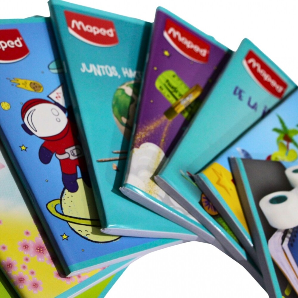 CUADERNO MAPED RAYADO DE 96 HOJAS TAPA ALAS