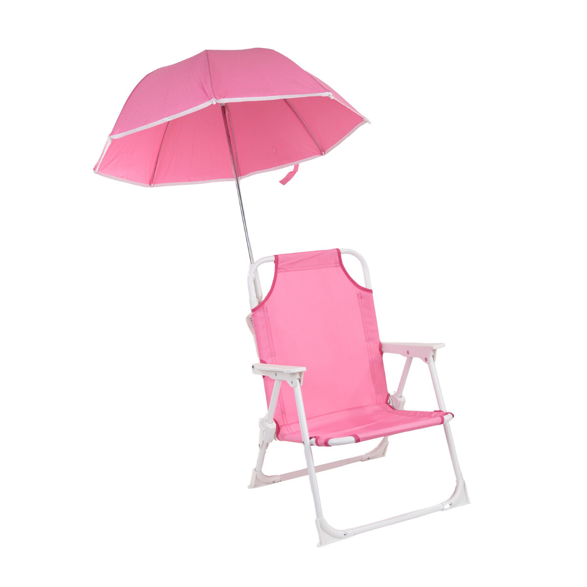 Silla infantil plegable con sombrilla 