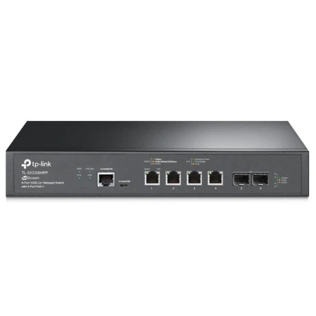 Switch Tp-link SX3206HPP 4PT 10G Adm 4POE++ 2SFP+ 001