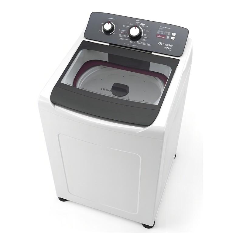 Lavadora de ropa Mueller Mla17 de 17 kg y 220 V, color blanco Lavadora De Ropa Mueller Mla17 De 17 Kg Y 220 V, Color Blanco