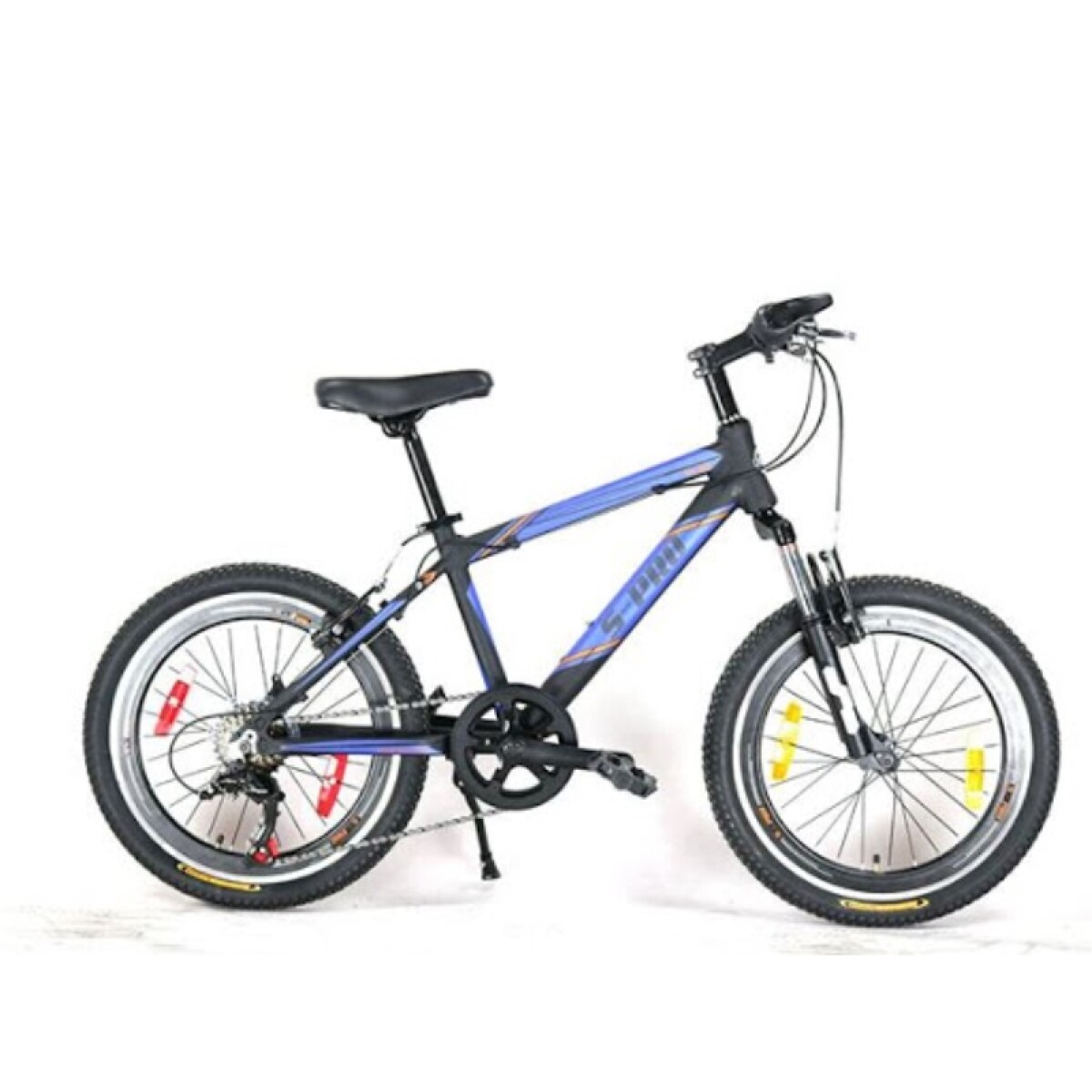 Bicicleta S-pro Mtb Vx R.20 Niño Aluminio C/suspencion - Azul 
