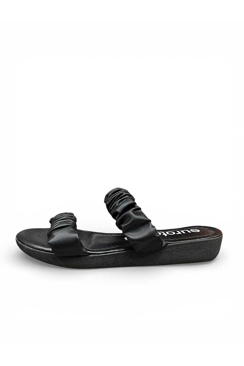 SANDALIA EUROTEENS 2 TIRAS Negro