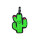 Identificador De Valija De Silicona Cactus