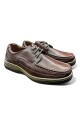 ZAPATO ACORDONADO MODA ITALIANA Marron