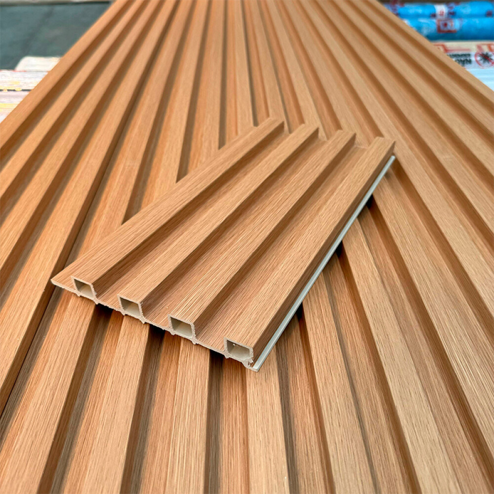 Wpc Revestimiento Caja x50 unidades 2,90x16cm Marron claro