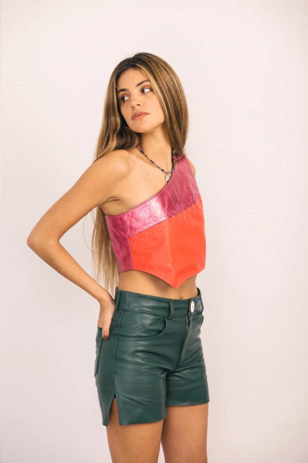 Leather Shorts
