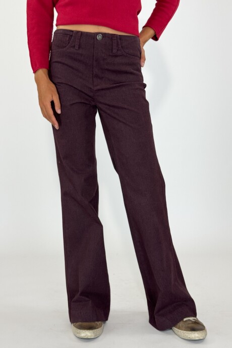PANTALON BOWIE Bordeaux