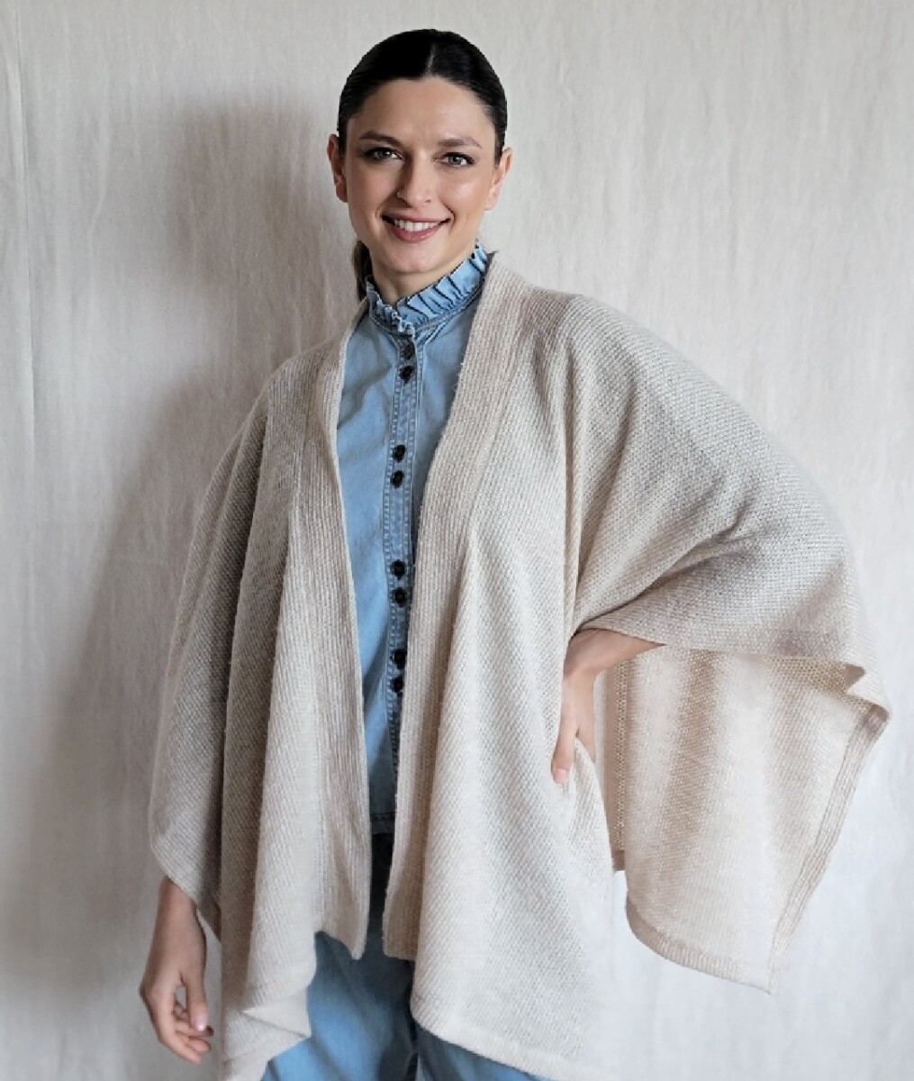 Ruana Cerdeña - Beige 