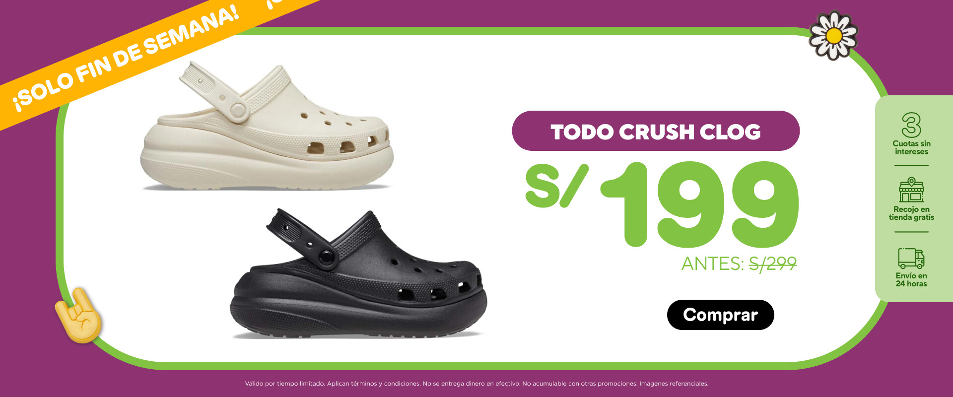 Crush Clog a 199