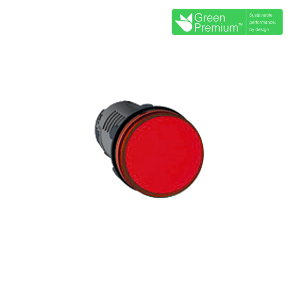 Piloto led rojo ø22mm IP65 230Vac Easy TL5040