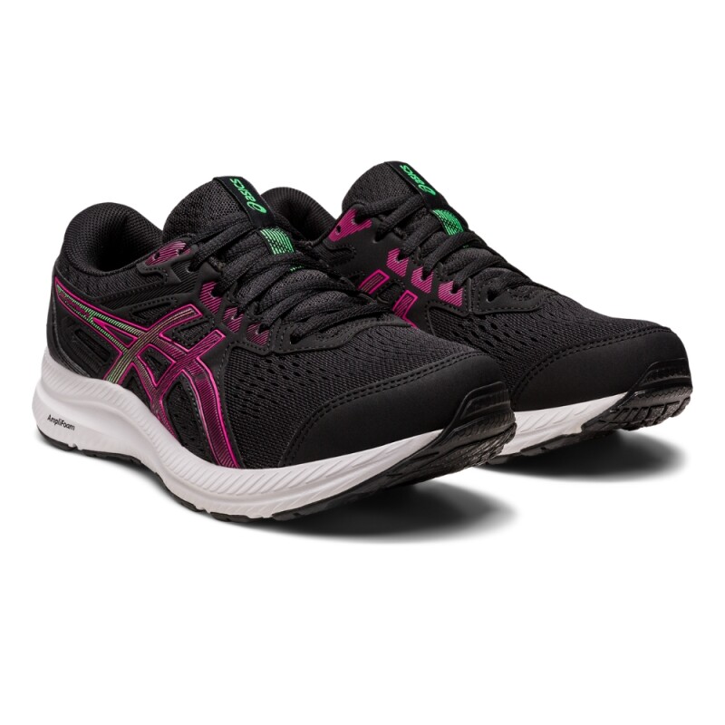 GEL Contend 8 - Mujer Black/pink Rave