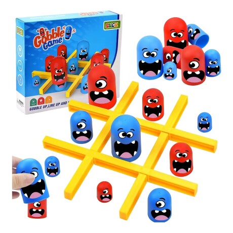 Juego de Mesa Infantil Ta Te Ti en 3D Sucu 001