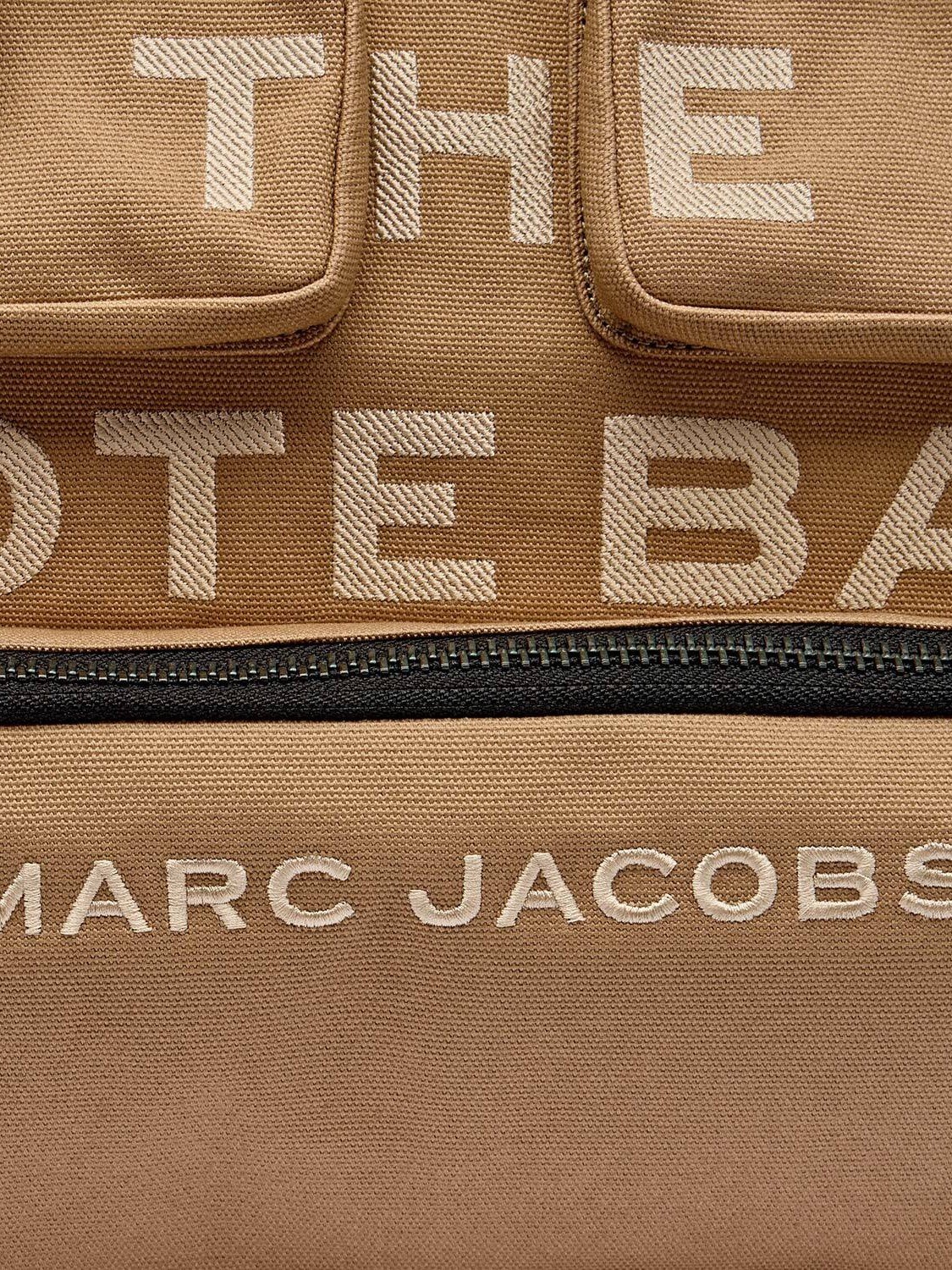 MARC JACOBS - THE CARGO CANVAS LARGE TOTE BAG 230
