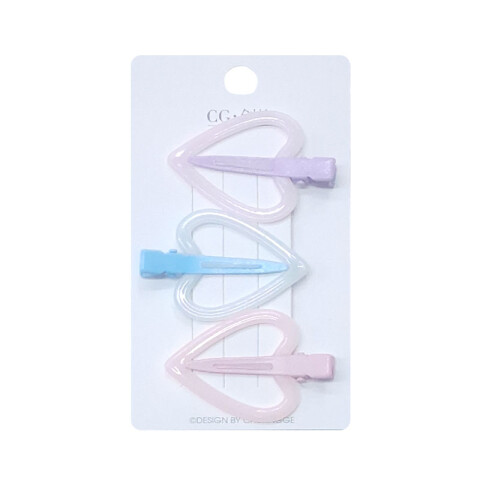 Broches pinzas corazón 3pcs Broches Pinzas Corazón 3pcs