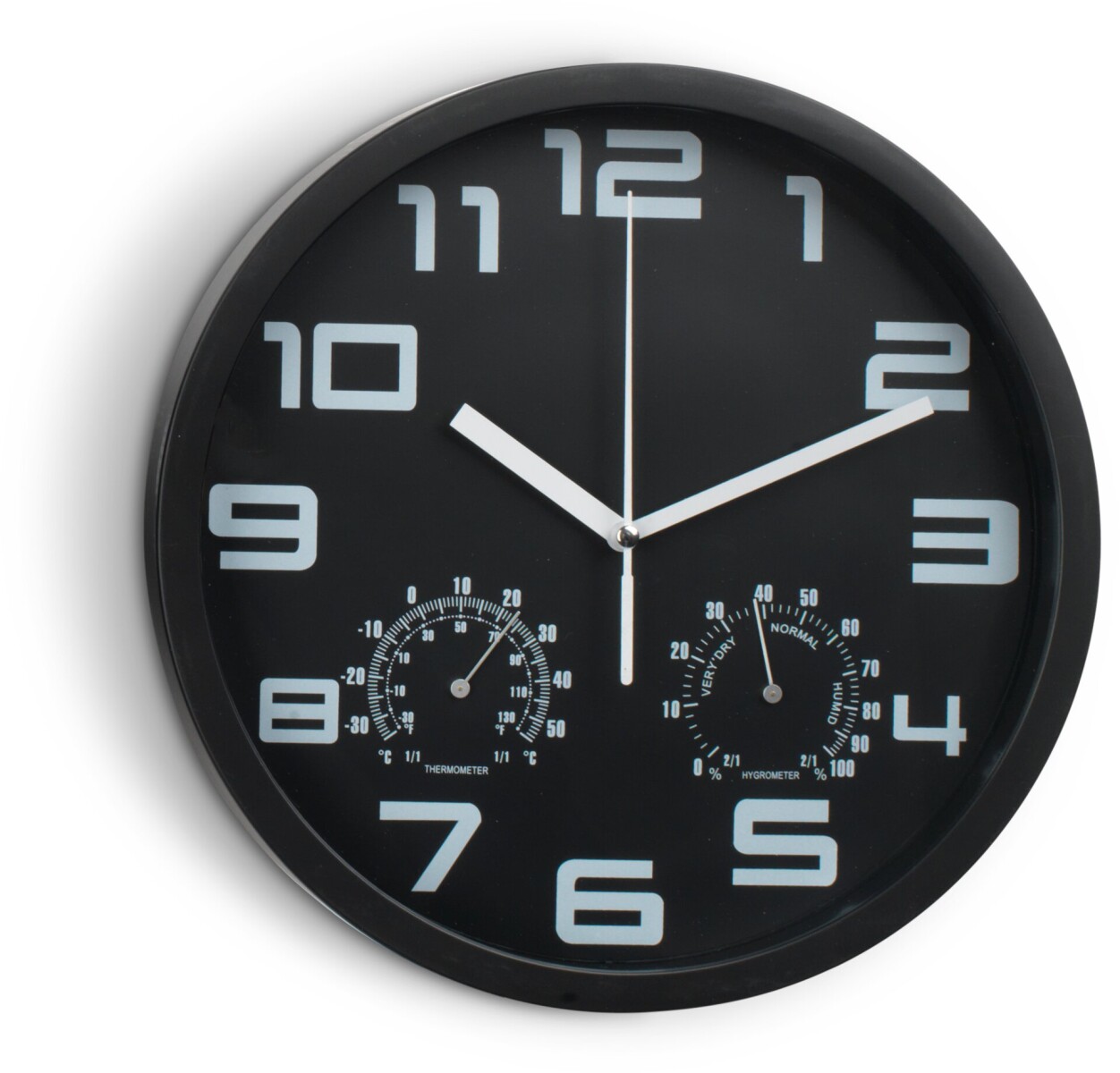 Reloj de pared SEJER Ø25cm negro 