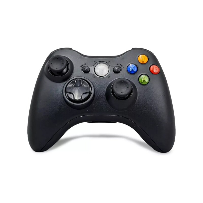 Joystick inalámbrico Genérico para Xbox 360 y PC Negro Joystick inalámbrico Genérico para Xbox 360 y PC Negro