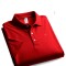 Remera tipo polo jersey Roja
