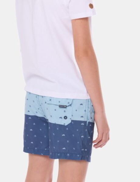 SHORT DE BAÑO ESTAMPADO Verde