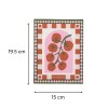 CUA.PW Cuaderno Tapa Dura Rayado 15 X 19,5cm Paddywax - Tomato