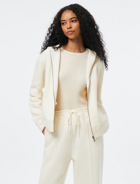 CAMPERA CON CAPUCHA BLUSAO FEM