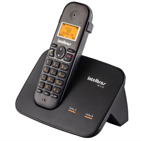Teléfono Inalámbrico Intelbras Ts 5150 Negro Teléfono Inalámbrico Intelbras Ts 5150 Negro
