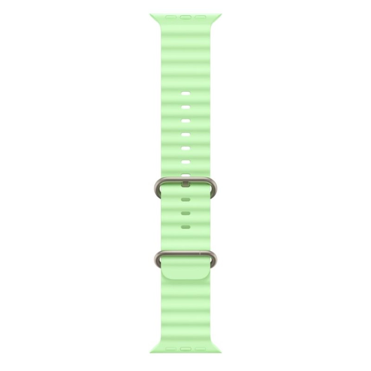 Malla Apple Watch 49mm Black Ocean Band Neo Green Nat Ti MGCF4AM/A 