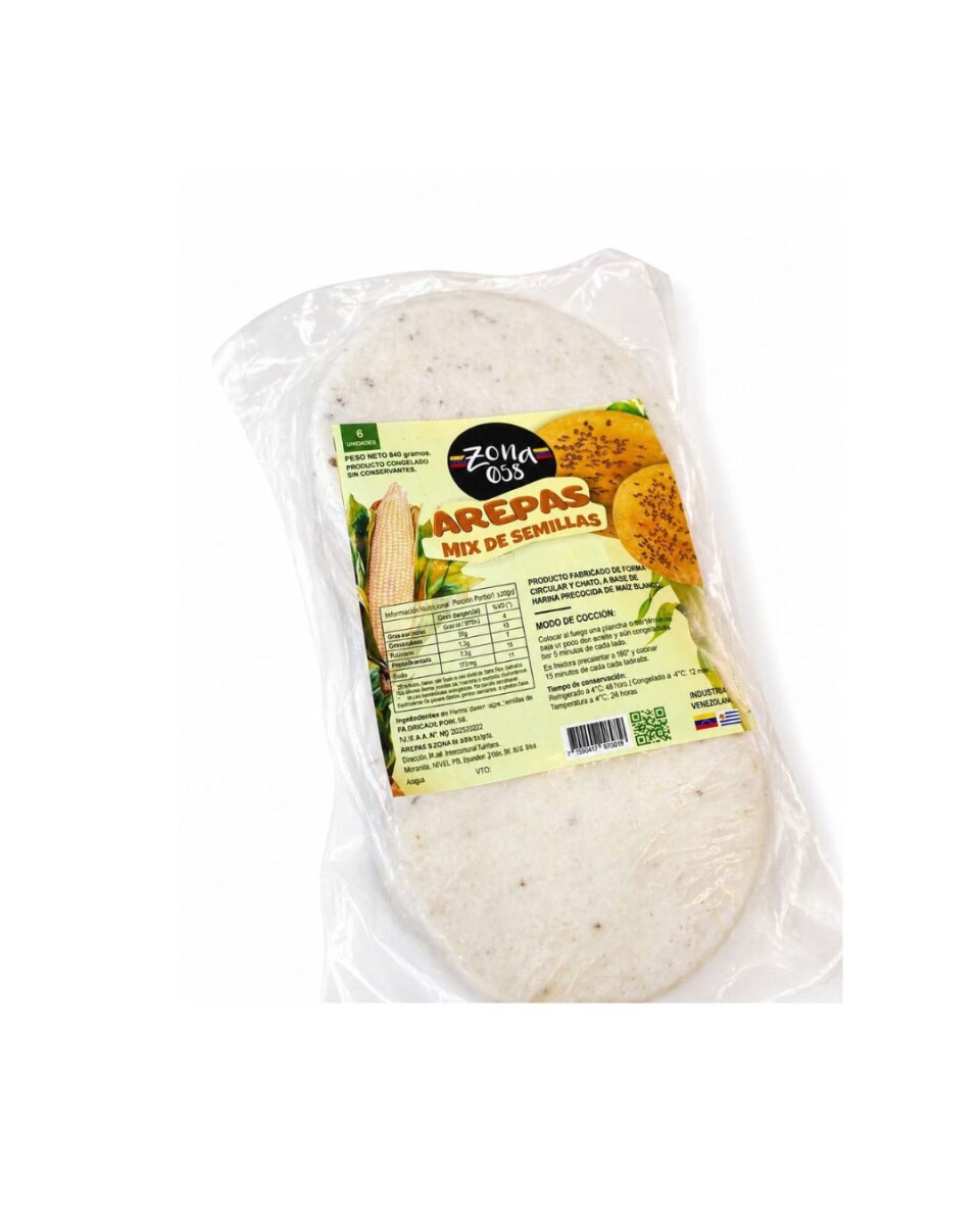 AREPAS CON GUSTO 6U 