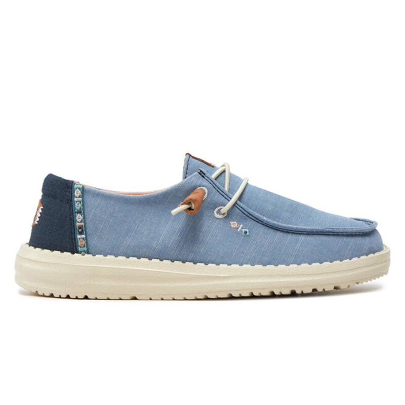 Wendy Chambray Boho - Mujer Blue