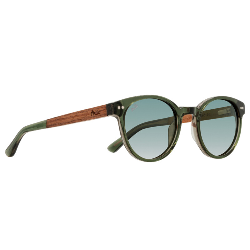 Lentes Indie Zac Oliva - Verde Degradé Lentes Indie Zac Oliva - Verde Degradé