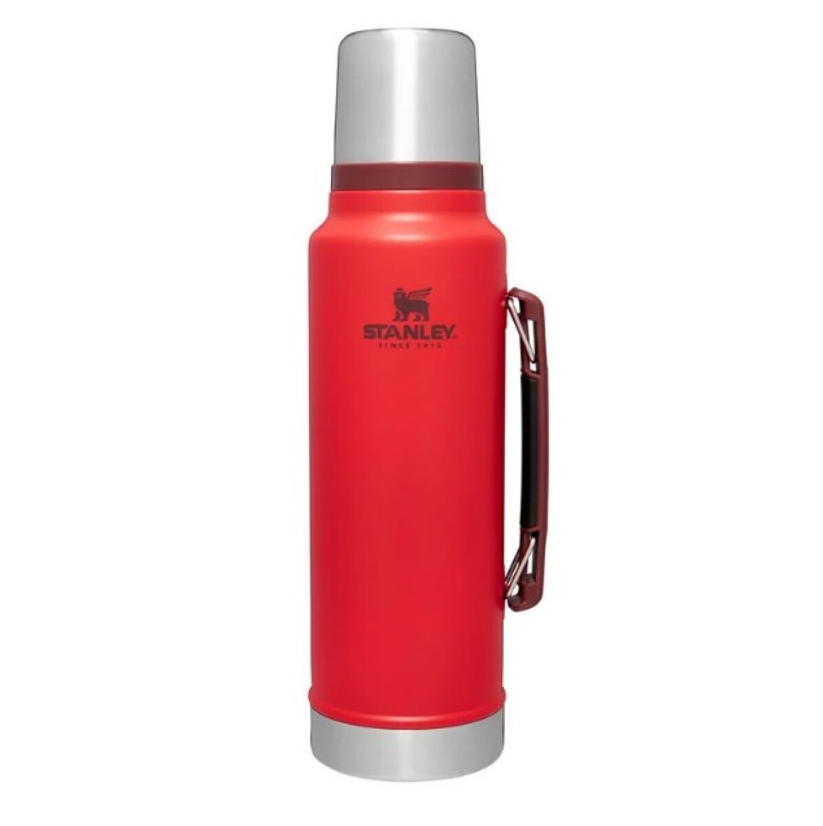 Termo Stanley Ultra 1,4 Litros 1.5 QT Acero Inoxidable con Tapón Cebador - ROJO 