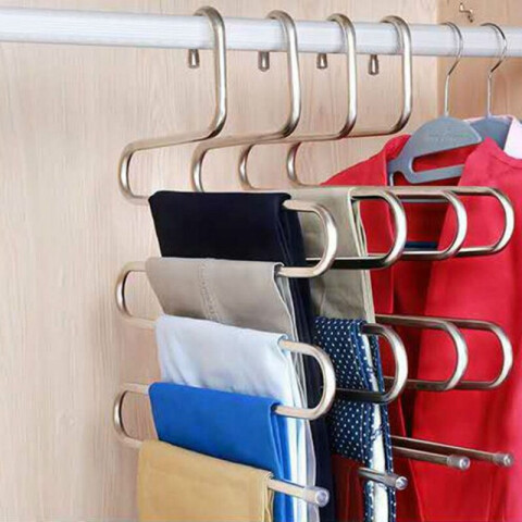 Percha para pantalones acero inoxidable Percha Para Pantalones Acero Inoxidable