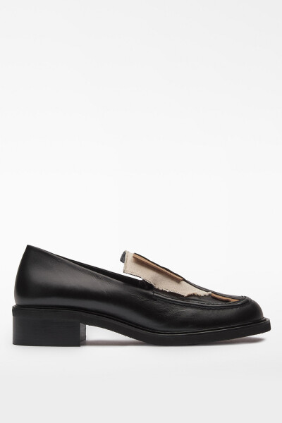 MOCASÍN TACÓN Negro
