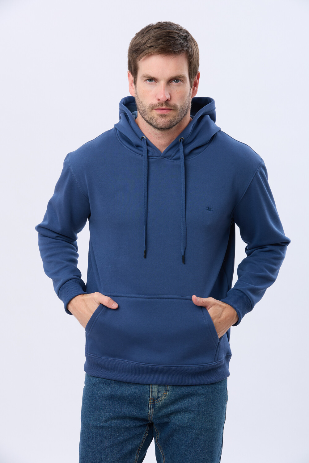 CANGURO CON CAPUCHA Azul