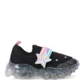 Championes Infantiles Bibi Roller Celebration Luces Negro - Multicolor