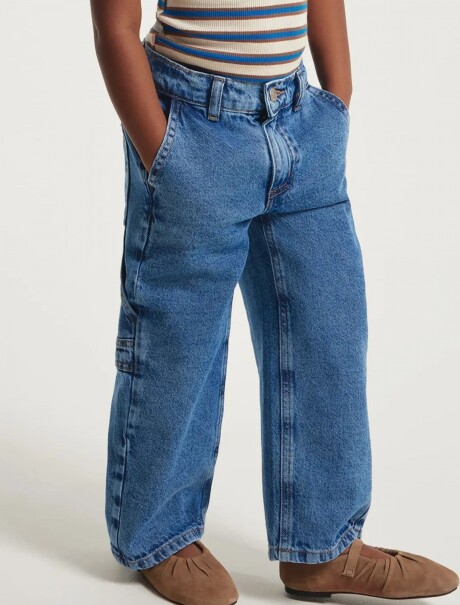 PANTALONES VAQUEROS DESGASTADOS AZUL