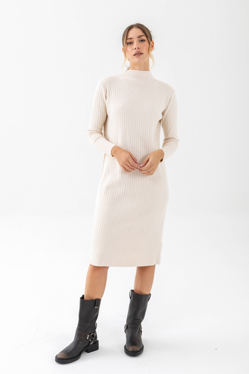 Vestido Nadia - Beige 