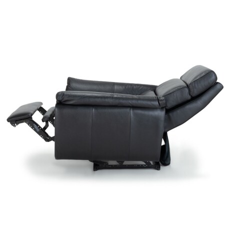 Butaca Latifa (Reclinable eléctrica) - Cuero Básico 455 (Negro)
