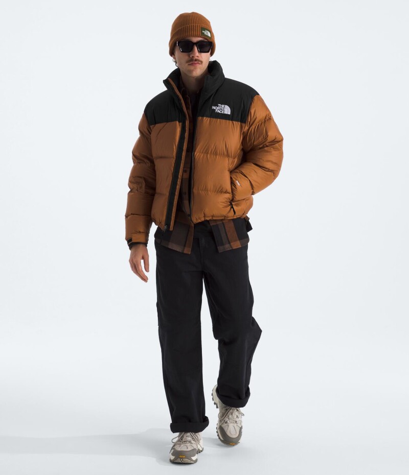 Campera de Pluma 1996 Nuptse hombre Burnt Umber/tnf Black