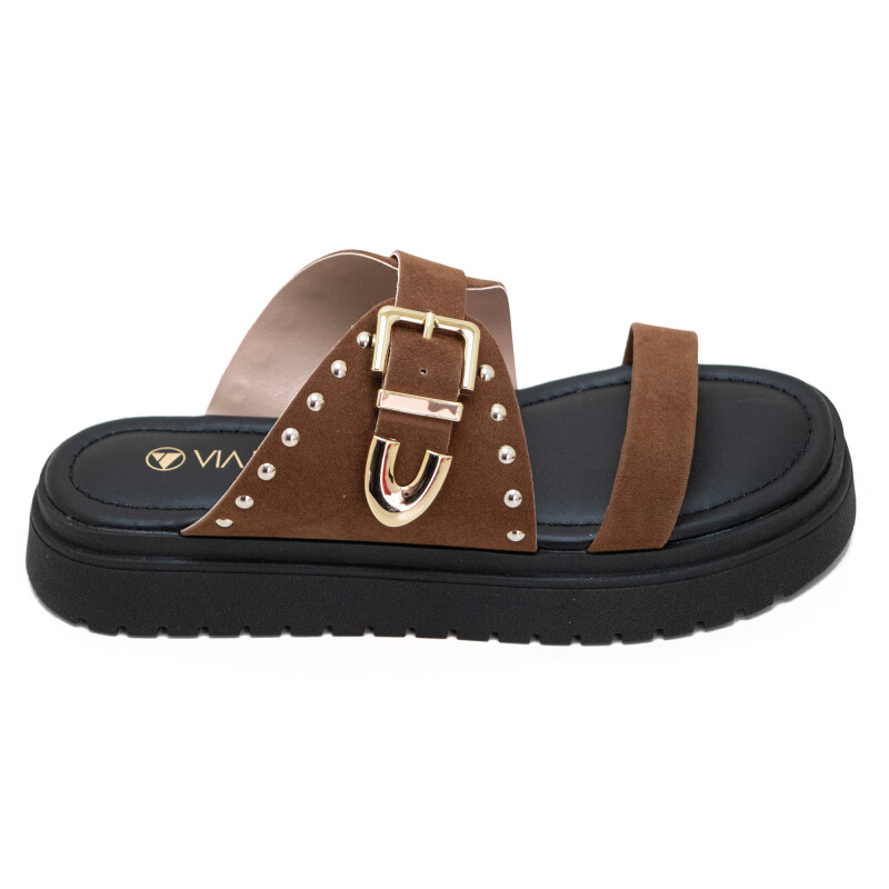 Sandalias VIA UNO de Mujer - 933002 Caramelo