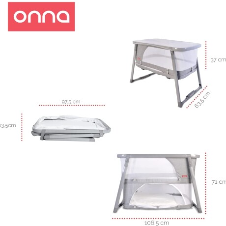 Mini Cuna corral Somnia gris Mini Cuna corral Somnia gris