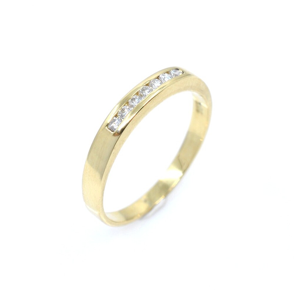 Anillo oro 18k y brillantes Anillo oro 18k y brillantes