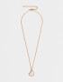 Cadena Corta con Dije Acero quirúrgico Cadena Corta Con Dije Acero Quirúrgico - Dorado